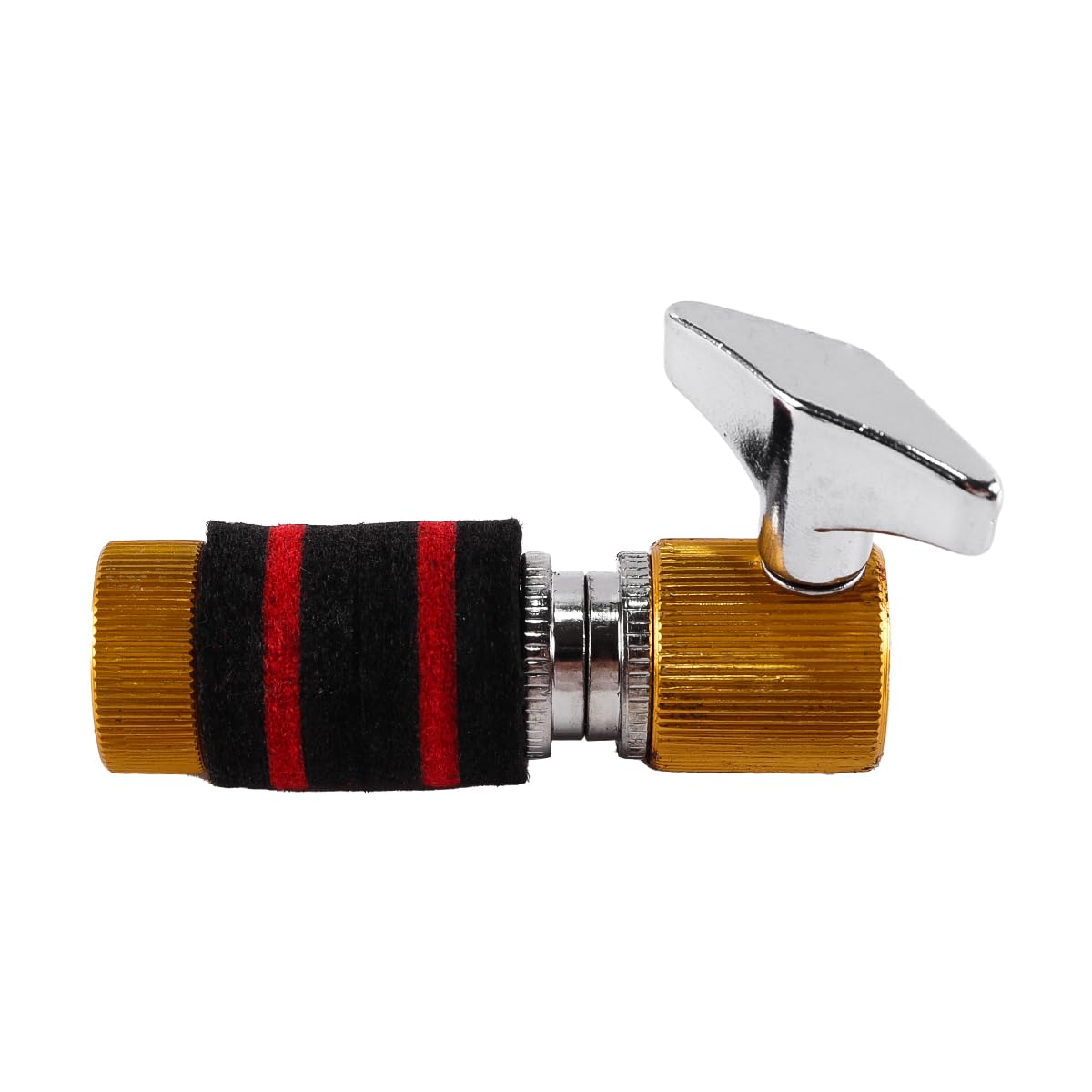 Alnicov Standard Hi Hat Clutch, Metal Standard Jazz Drum Clutch, Hi Hat Cymbal Cymbal Parts Accessories for Jazz Drum Yellow