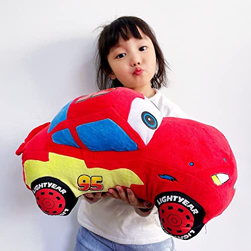 Peluche De Lightning McQueen De 25 Cm - Muñeco De Felpa De Animación, Suave, De Algodón PP, Ideal Como Decoración O Para Regalar A Fans De Cars