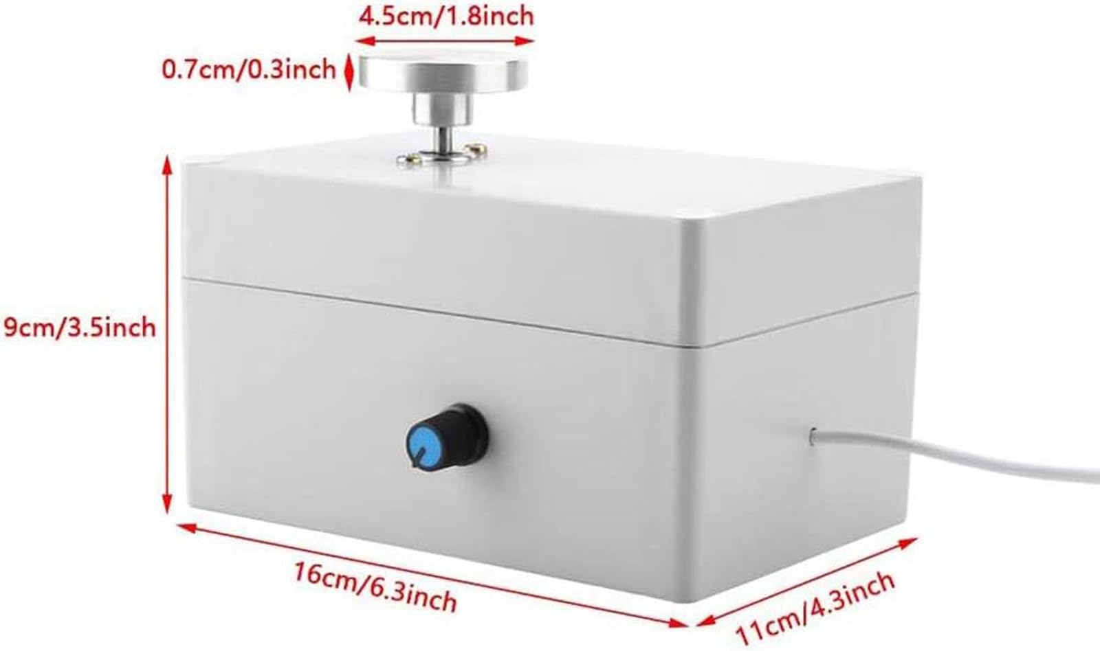 CUSMA Macchina per Ceramica, Ruota per Ceramica USB da 2000 Giri/Min Mini Argilla Che Produce Artigianato in Ceramica Fai-da-Te per L'insegnamento Scolastico, Bar in Ceramica O Uso Domestico