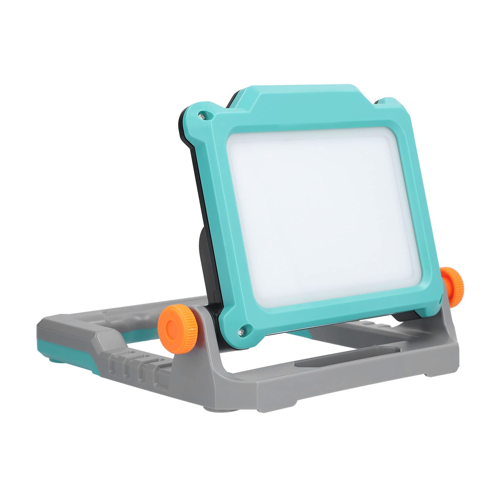 Luz de Trabajo Recargable Luces de Trabajo LED Plegables portátiles para Iluminación de Emergencia al Aire Libre Camping Senderismo Corte de energía Verde Gris (Interfaz Visible)