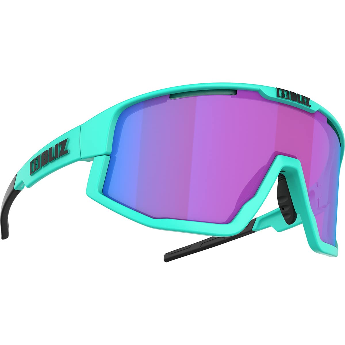 Bliz Fusion Nordic Light okulary sportowe, matowe turkusowo-niebieskie multi