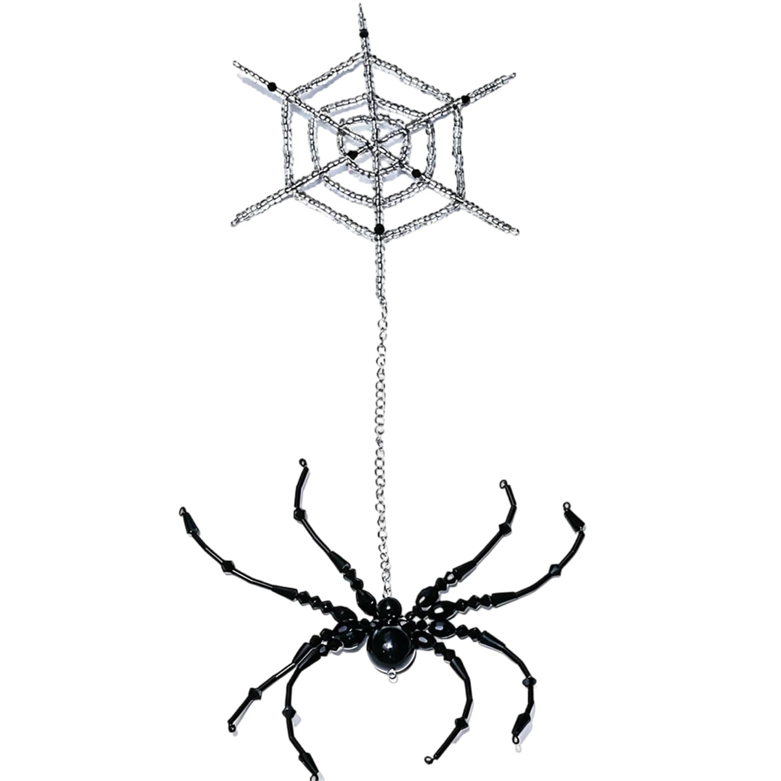 Pangboer B Halloween Arachnid Ornament 3D Faceted Decor Accent For Entryway Wall Storefront Party And Themed Room Display