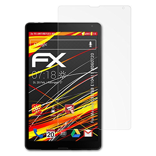 Preisvergleich Produktbild atFolix Schutzfolie kompatibel mit Medion LIFETAB E10411 MD60720 Displayschutzfolie, HD-Entspiegelung FX Folie (3X)