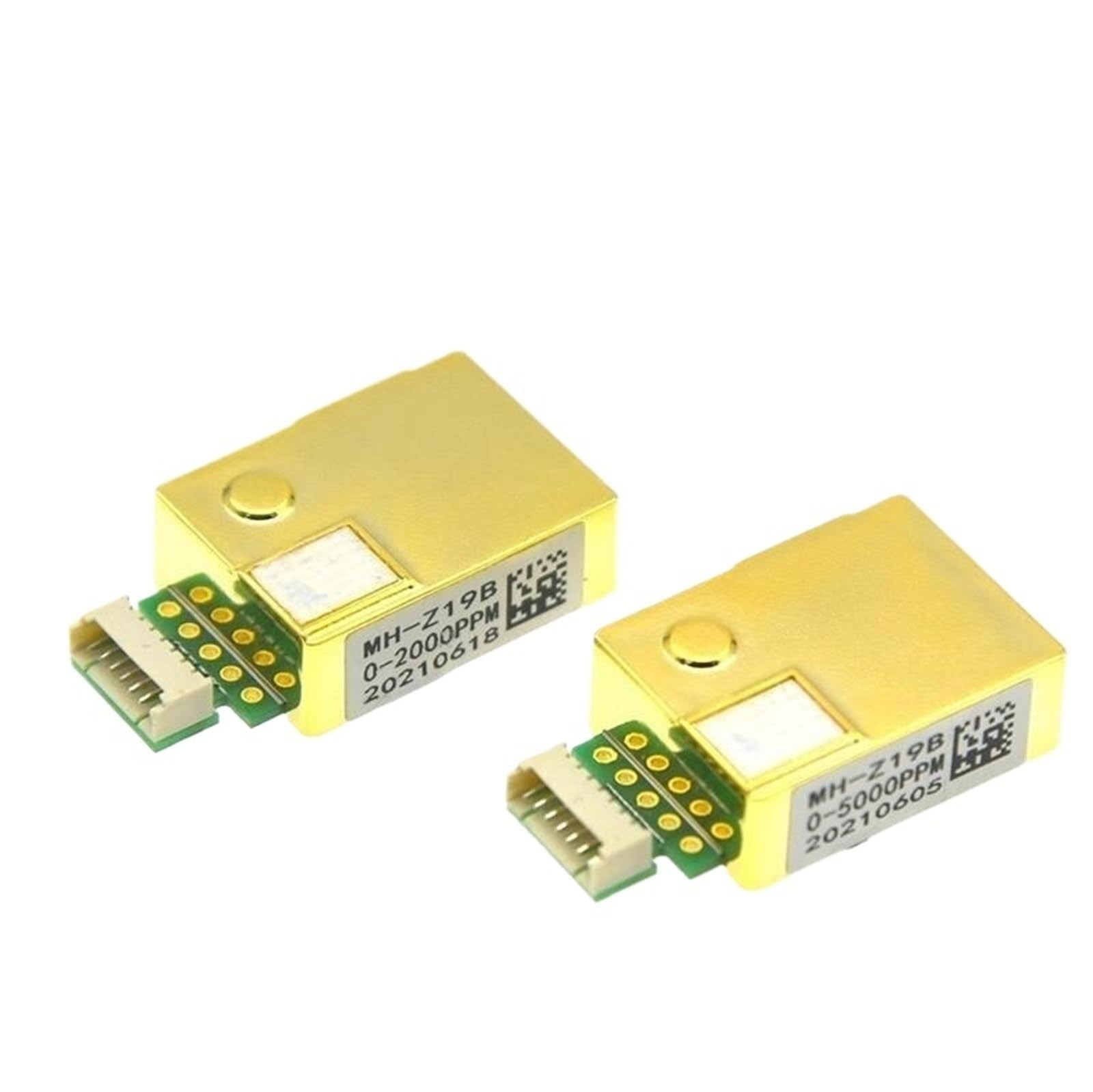 Módulo sensor de CO2 infrarrojo NDIR MH-Z19 MH-Z19B for monitor de dióxido de carbono (CO2), sensor de gas de 2000, 5000 y 10000 ppm, LART PWM(2000 with Terminal)