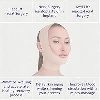Vista 1 de Vendaje de correa de barbilla posquirúrgica para mujer, envoltura de compresión de cuello y barbilla, adelgazante para la cara, ajuste de la papada