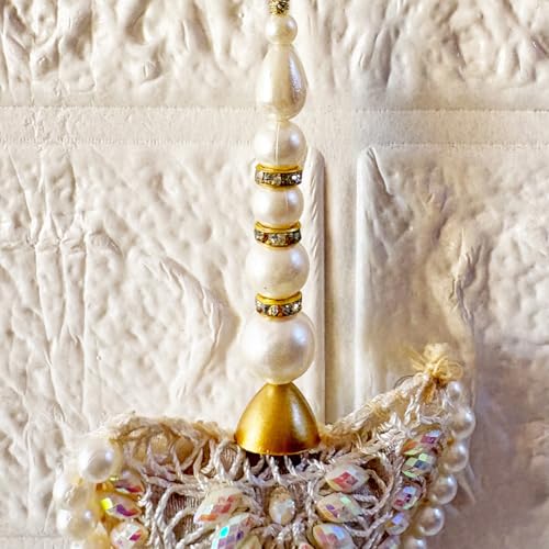 Image of Adikala Craft Store Handmade Ethnic Latkan Tassel Set of 2 for Saree Pallu, Blouse, Suits, Dupatta, Lehenga Decor (Cushion)