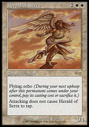Magic The Gathering - Herald of Serra - Urza's Saga