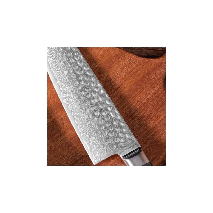 Kitchen-Knife-Set-13-Piece-Professional-Damascus-Chef-KnivesSharp-High-Carbon-Stainless-Steel-BladeVG10-73-Layers-Full-Tang-Deluxe-Blue-Resin-Handle-Damascus-Steel-Knife-SetGift-Box Kitchen Knife Set 13 Piece Professional Damascus Chef Knives,Sharp High Carbon Stainless Steel Blade,VG10 73 Layers, Full Tang Deluxe Blue Resin Handle Damascus Steel Knife Set,Gift Box