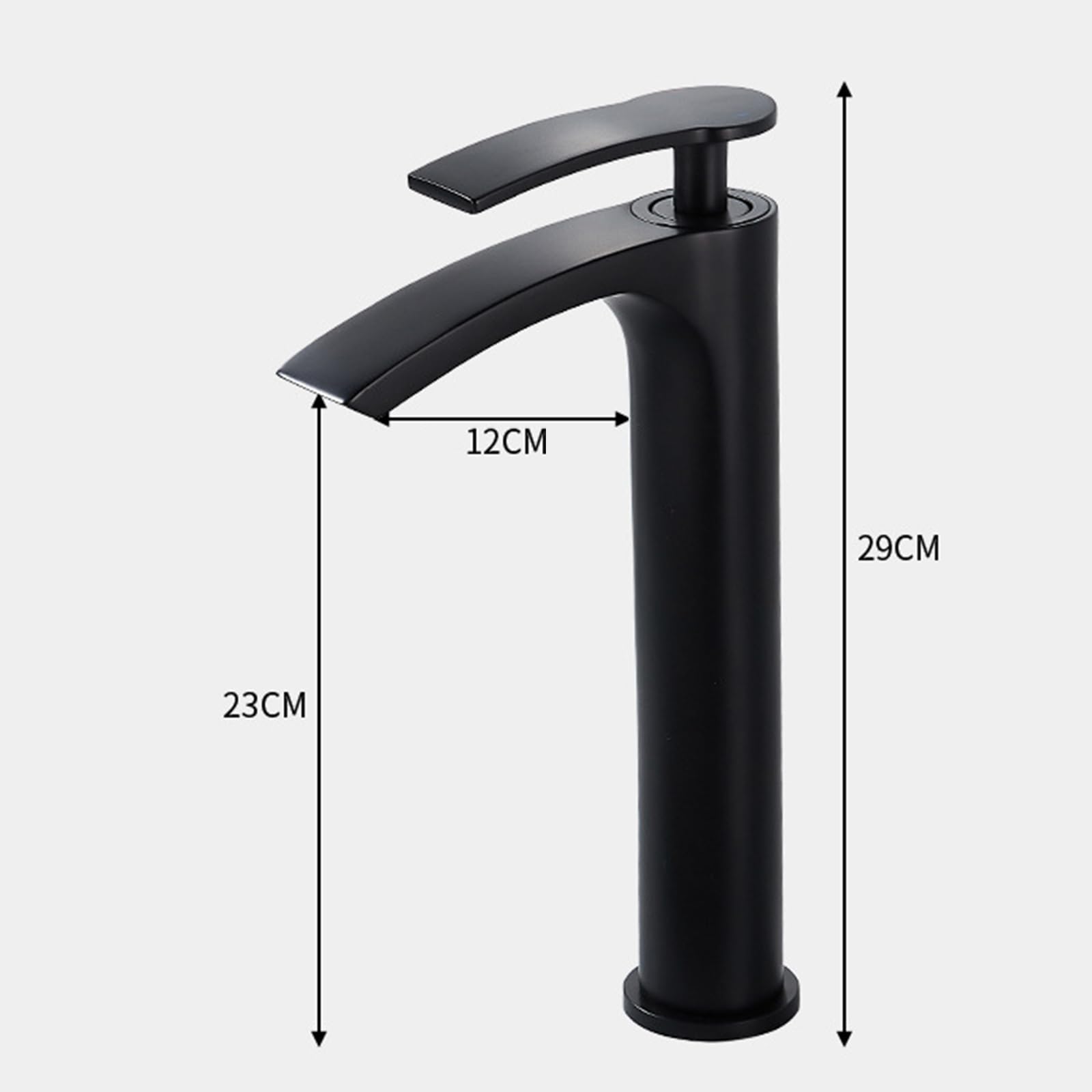 Grifo de Lavabo Grifos Mezclador de Baño Pistola de Agua Caliente Y Fría con Mangueras Color Gris Estilo Alto Grifo Del Fregadero Baño Cocina