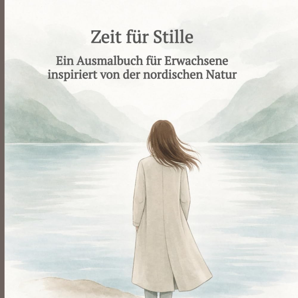 Zeit für Stille: Ein Ausmalbuch für Erwachsene – inspiriert von der nordischen Natur