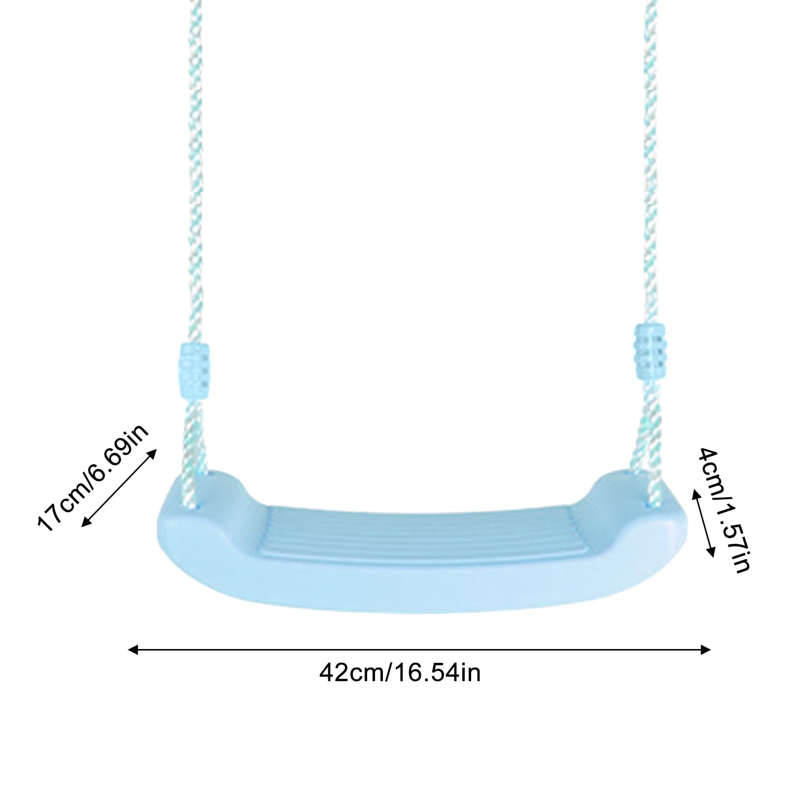 Sedile oscillante per il servizio pesante, sedile swing per bambini, Accessori oscillanti, Comodo sedile ergonomico reggerabile con divertimento interattivo a corda regolabile per l'uso all'interno e
