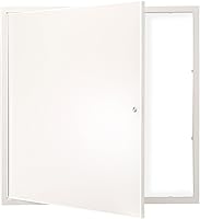 VEVOR 24x24 Inch Galvanized Steel Access Panel for Drywall Ceiling & Wall - Rust-Resistant, Easy Install Cam Latch Lock for Plumbing & Wiring