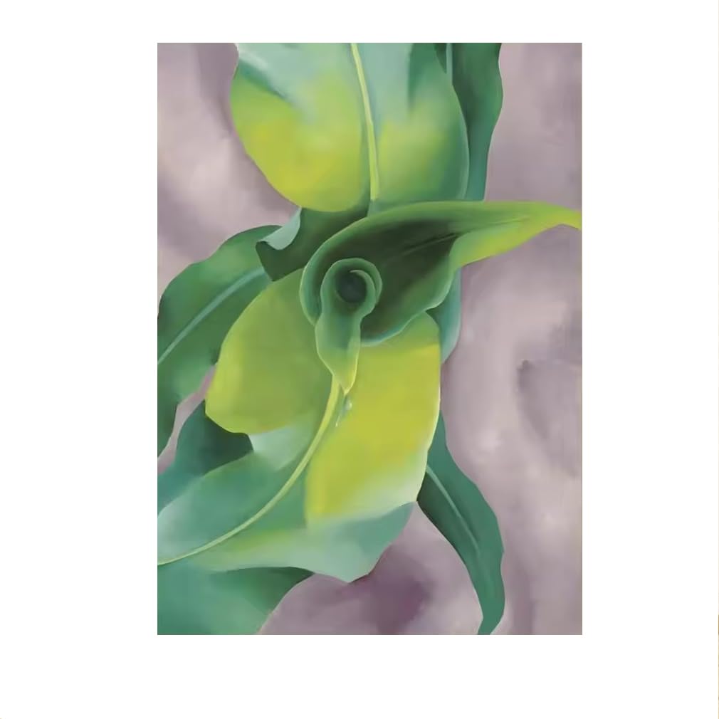 SSLDP LFHLI Georgia O'Keeffe Poster Abstract Flower Wall Art Georgia O'Keeffe Canvas Painting And Prints Modern Home Decor Picture 50x70cm No Frame