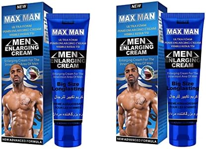 ROPALIA Crema de masaje para hombres Mejora sexual Crema de erección Pene Convirtiéndose en más largo Crema de mejora de pene más gruesa Productos