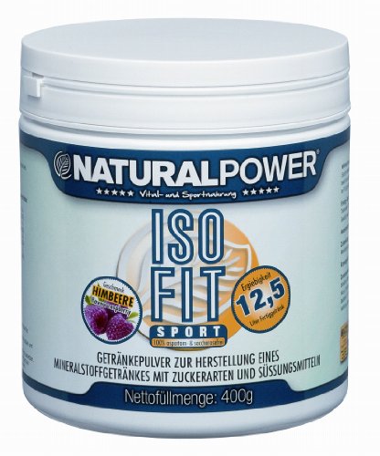 Preisvergleich Produktbild NATURAL POWER Iso Fit Sport 400g Kirsche