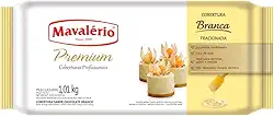 COBERTURA FRACIONADA PREMIUM BRANCA 1,01KG MAVALÉRIO