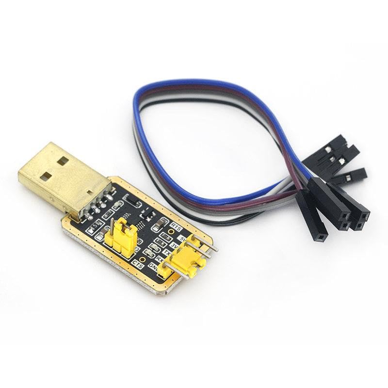 CH340 Mini Serial Port Module of PL2303 CH340E RS232 to TTL Module Upgrade USB to Serial Port in Nine Brush Small Plates