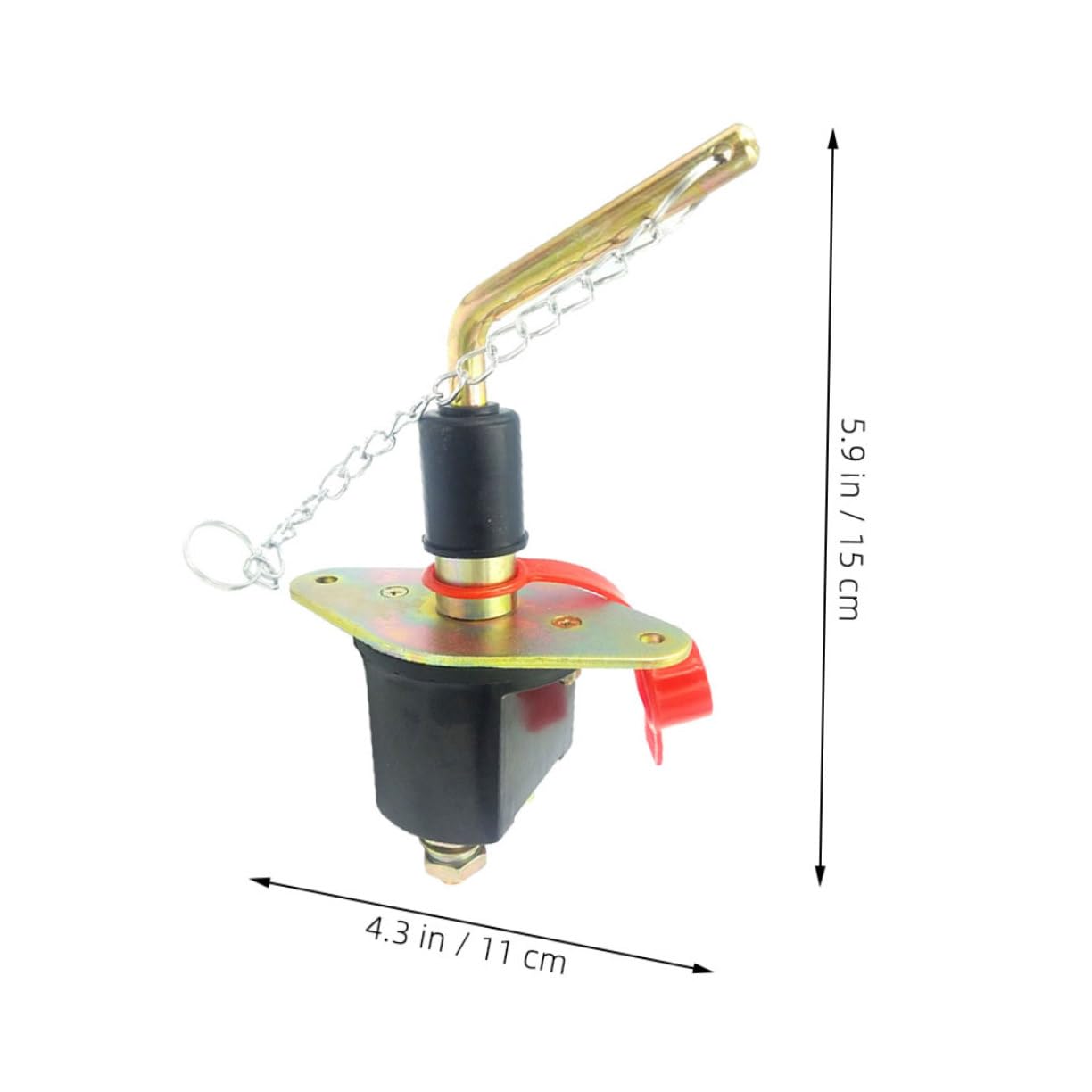 Interruttore Abs 100/200a Metallo Rame Batteria 12/24v | Scollegamento Elettrico, Installazione Facile e Design Compatto, Controllo Manuale per Auto e Altri Mezzi