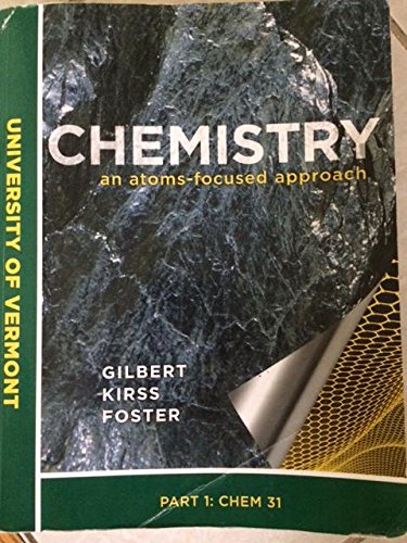 Chemistry An Atoms-Focused Approach University ... 0393137805 Book Cover