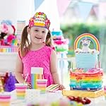 30 Pcs Birthday Party Crowns for Kids Happy Birthday Hats Colorful Crown Set Paper School Classroom Hats with Elastic Band for Classroom School Kids Teacher Party Supplies - Image 5