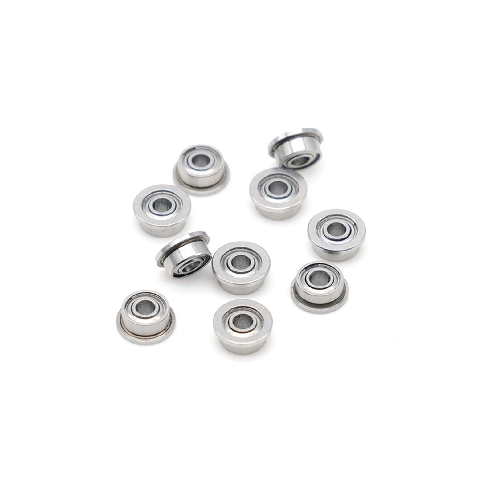 Aspectos, 10 Uds MF52ZZ 2x5x2,5 Mm rodamientos de bolas con brida ABEC-7, rodamiento Lucky