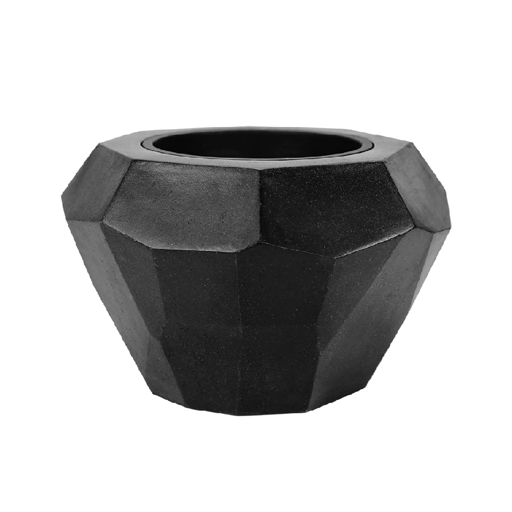 Poetic Pflanzgefäß VELSEN rund 60 Schwarz