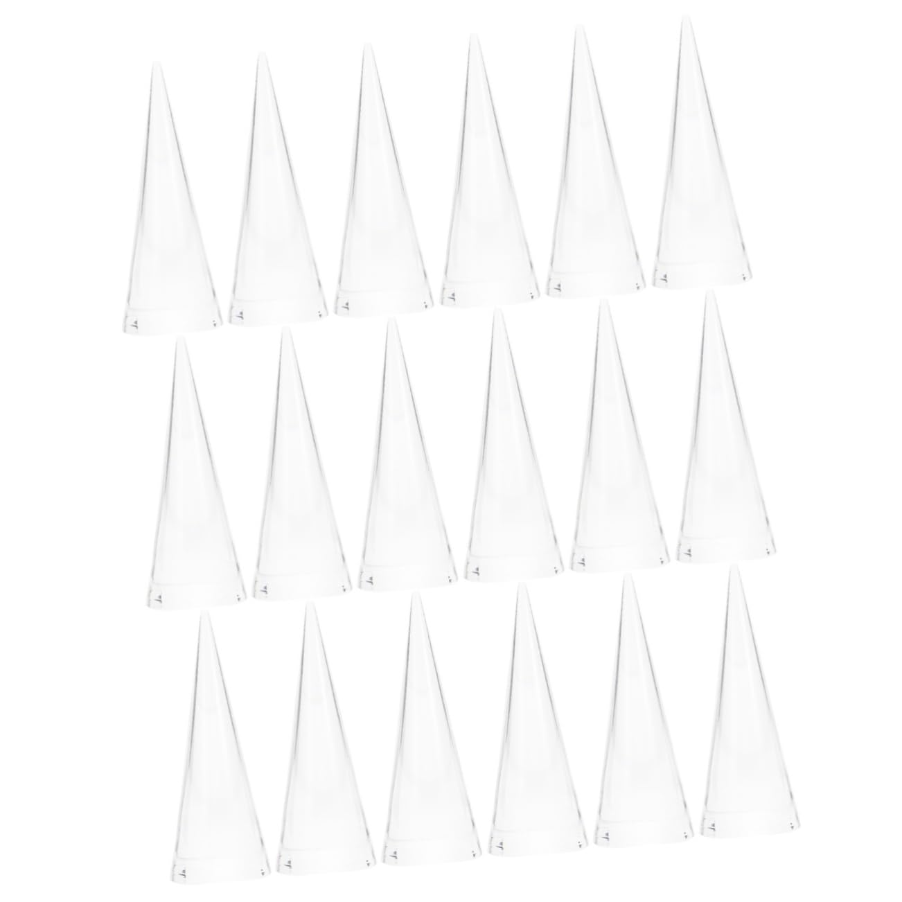 NOLITOY 3sets Hand Ring Holder Ring Display Stand Display Rack for Wedding Store Prop 6pcs*3