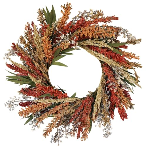 Hometrance 22'' Fall Rustic Harvest Wreaths with...