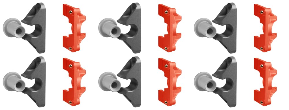 Button Fix Type 2 Compact Push On Bracket Connector Push & Click x6 + 6 Marker Tools