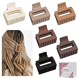 Triko Set de 6 Pinzas para el Cabello para Mujer, Clips para Cabello Medianos de 2 Pulgadas, Accesorios para Cabello Mujer,...