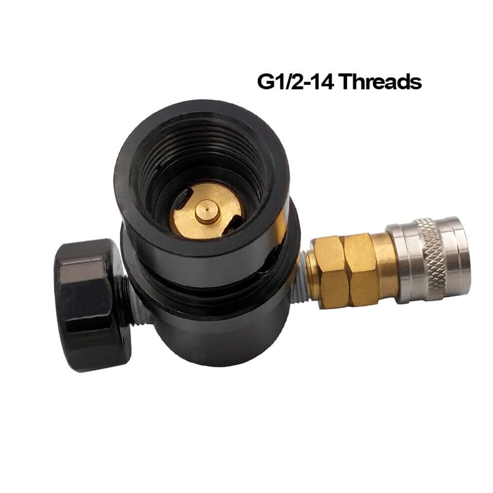 Regolatore a sfera per vernice, regolatore HPA MR GEN2 W Foster accoppiatore e tubo remoto compatibile con serbatoi standard HPA e SLP