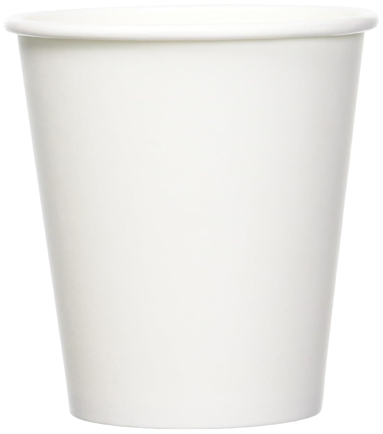 Amazon Basics Disposable Coffee Cups, 10 ounces, Paper, 1000 Count (Pack of 1), White 10 fl oz 1000 Count