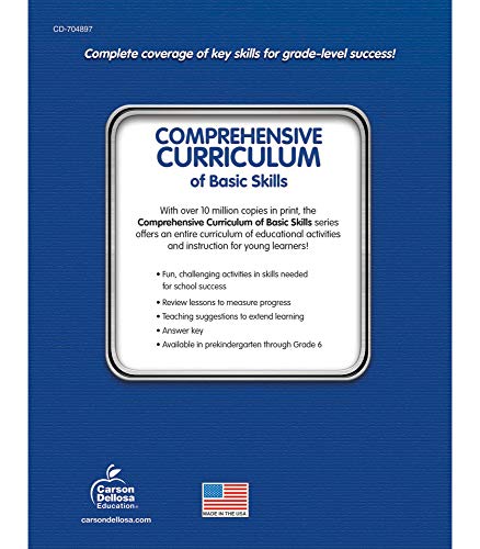 Comprehensive Curriculum Of Basic Skills 4Th Grade Workbooks All Subjects, Math, Reading Comprehension, Writing, Grammar, Multiplication, Division, Fourth Grade Workbook For Ages 9-10 (544 Pgs) #TOP1