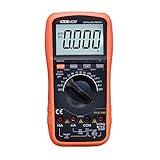 QDTimes VC97 True RMS 3999 Display auto Range Digital multimeter capacitance Frequency Resistance Temperature multimeters Tester(Victor VC97)