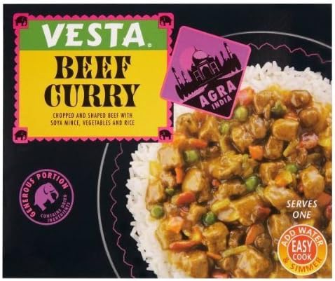Vesta Beef Curry - 3 x 215gm