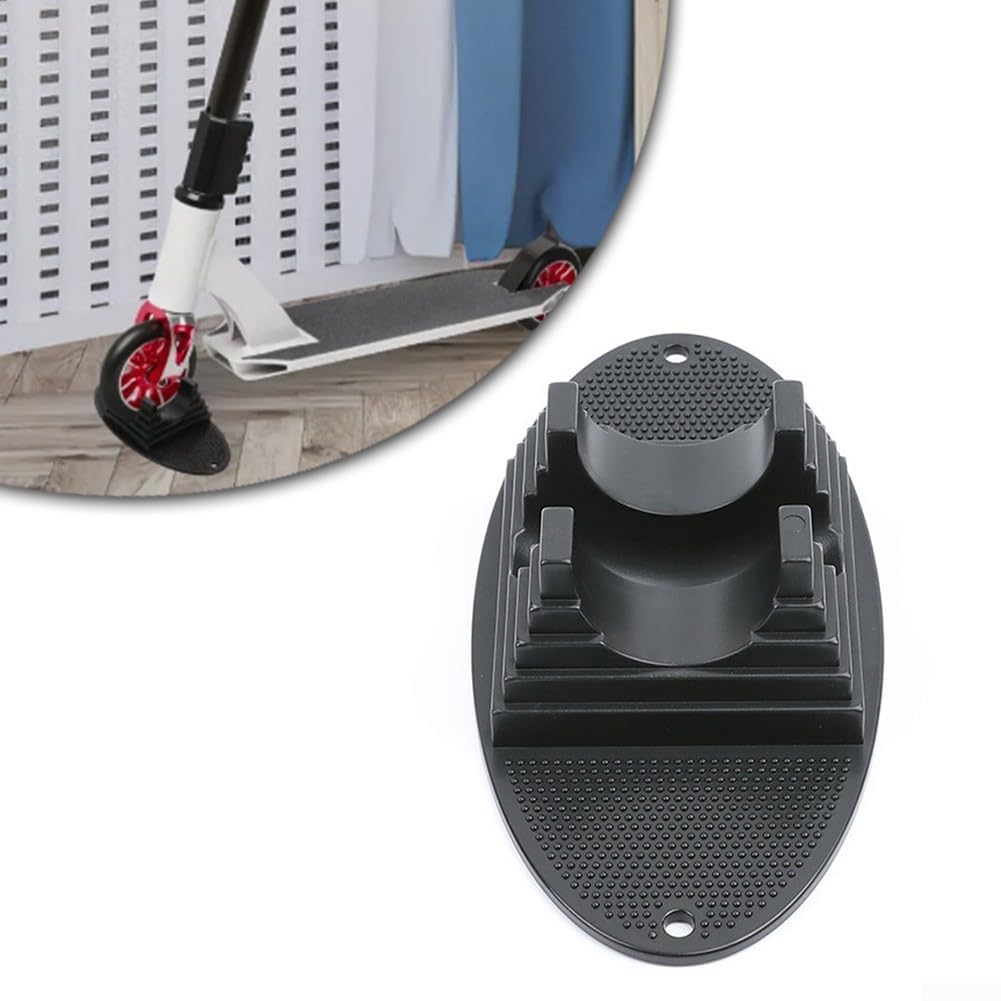 Support de trottinette en plastique 220 x 65 x 26 mm avec trous de vis - Support pratique pour trottinette (1 pièce)