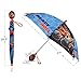Nickelodeon Little Boys Blaze Character Rainwear Umbrella, Black/Blue, Age 3-7