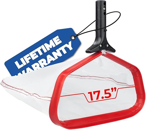 Vista 16 de ProTuff - Redes de piscina finas de 19 pulgadas para PROS, paquete de 6, reemplazo ilimitado e incondicional "490 Promise" 3 veces más rápido que