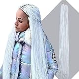 Mayloss Long Micro 3X Pre-Looped Synthetic Zizi Braids 10 Packs/Lot 28 Inch 50g/Pack 60# Color Thin Small Box Braid Crochet Twisted Hair Synthetic Kanekalon Braiding Hair Extension