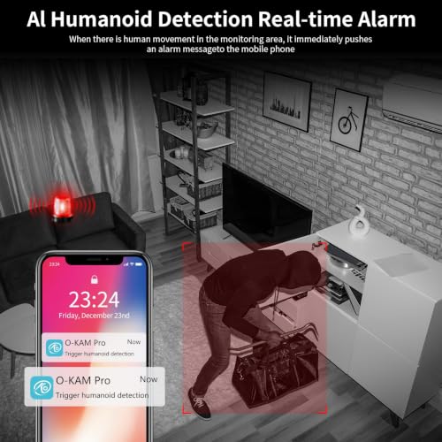 Image of VSTARCAM Indoor Camera, 2K HD Dog /Pet Camera with Phone APP, Night Vision, 2-Way Audio, Hybrid Zoom, 2.4G WiFi Dual Monitor, 7 /24 Recording, Cloud /SD Card Storage