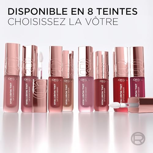 Encre À Lèvres L'Oréal Paris Hyaluron Tint AB046200 – Hydratation Instantanée, Éclat Naturel - vue 9