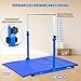 MARFULA Gymnastic Bar with Mat for Kids Gymnastic Kip Bar with Mat Horizontal Bar Blue Bar Gymnastic Training Equipment for Kids 3-15 Years Home and Club Use