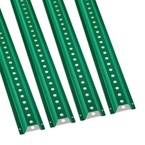 VEVOR 8FT U-Channel Sign Post, 4Pack Green Heavy Duty Steel Fixed Fence Post