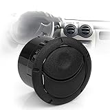 Rejilla Salida Aire 8200212480 Rejilla Ventilación Aire Acondicionado Para Duster Para Master Para Dacia Para Logan Para Sandero Para Opel 8200464605 Rejilla Aire Acondicionado Coche(Negro 1PC)