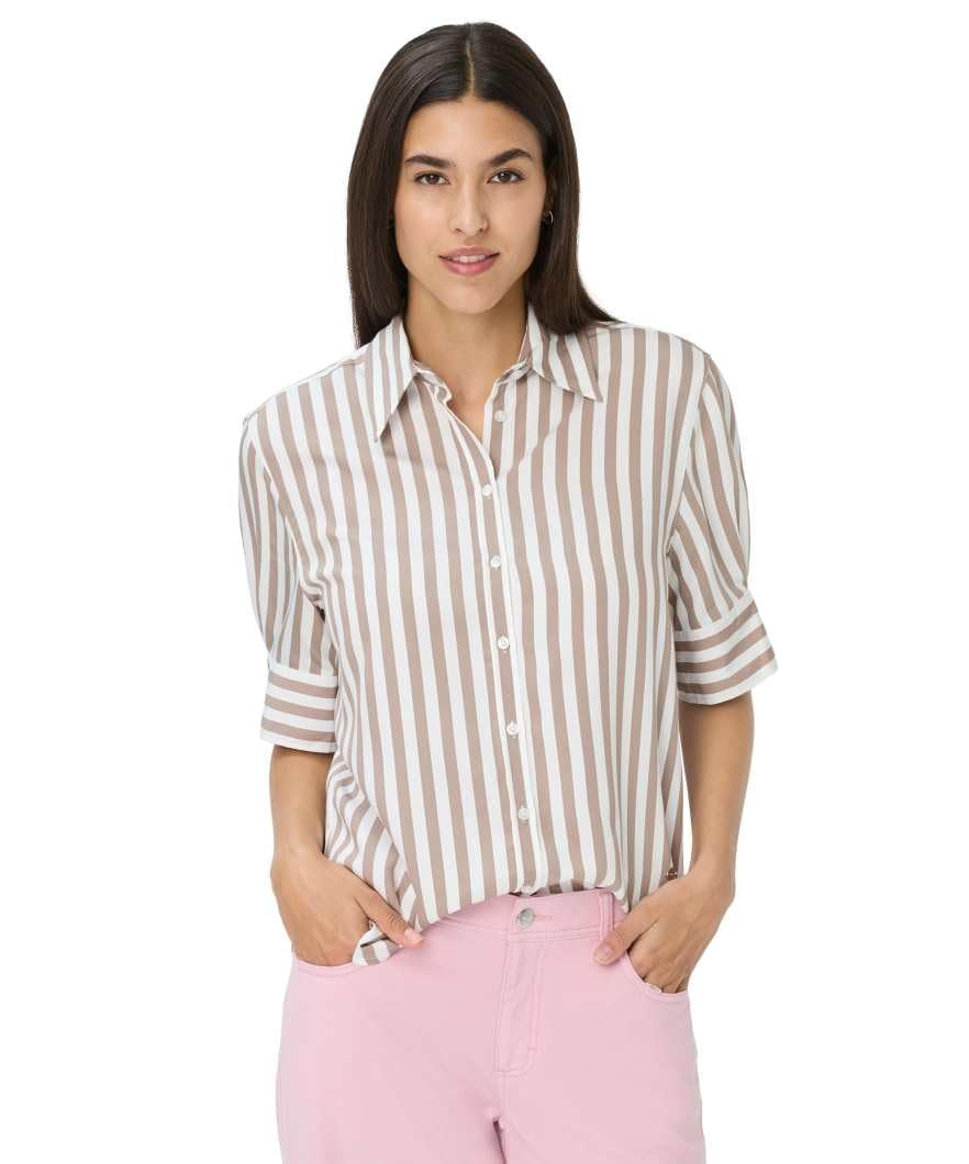 BRAX Damen Style.villy Viscose Stripe Bluse