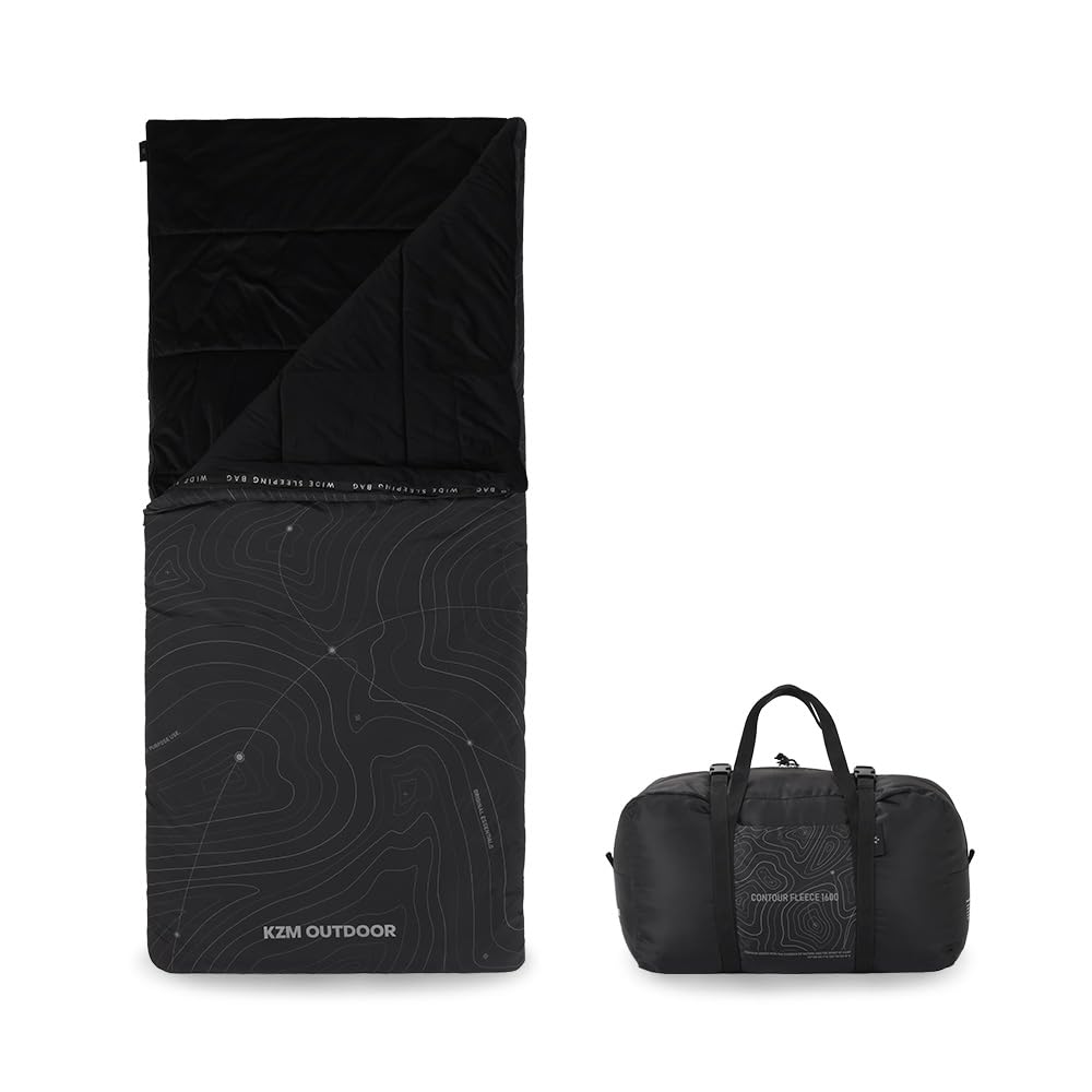 Amazon.co.jp: KZM OUTDOOR カズミ アウトドア コントゥアフリース寝袋