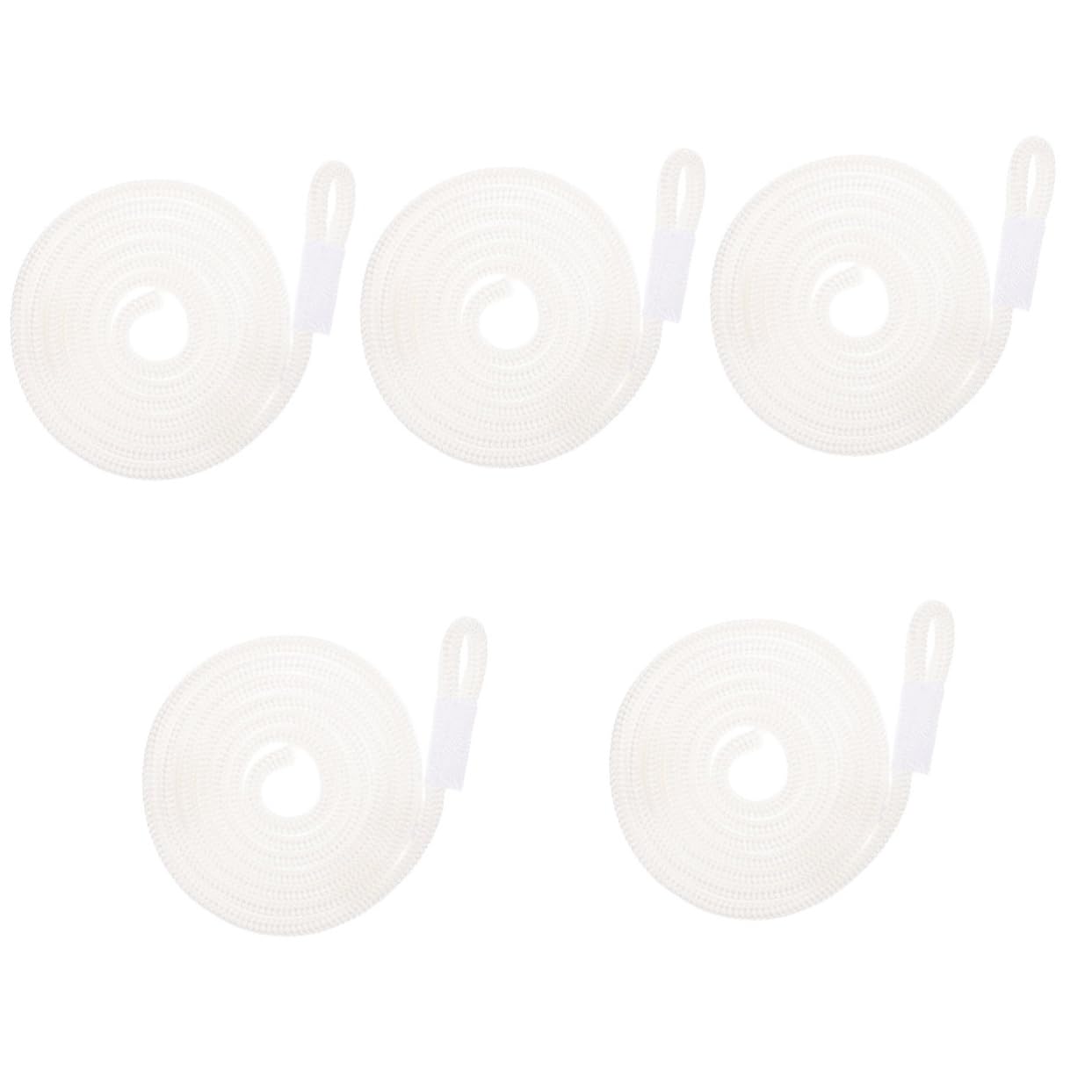 Sosoport 2pcs marine accessories boat accessories marine boat line yacht line marine fending supplies anti-collision ball rope rely on the ball ocean white Regulator