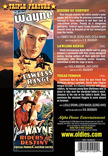 John Wayne Triple Feature 4 DVD 1933 Region 1 NTSC Reino Unido 3