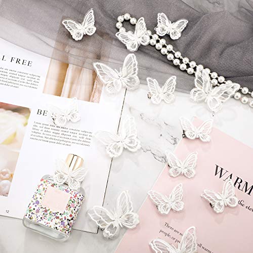Pinzas para cabello con diseño de mariposa 18 piezas miniatura 2