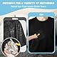 Sahunfri 2025 Neu 2 Stück Tierhaarentferner Handschuh, Doppelseitiger Pet Hair Remover Glove, Fell Magnet Handschuh für Katzenhaarentferner, Wiederverwendbar für Sofa, Teppich, Kleidung​